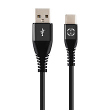 Load image into Gallery viewer, USB C to USB Cable Black 2m