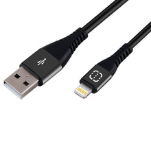 Load image into Gallery viewer, Lightning to USB Cable Black 1.2m