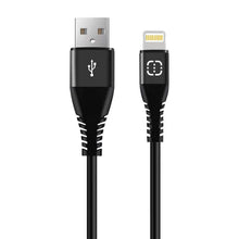 Load image into Gallery viewer, Lightning to USB Cable Black 1.2m