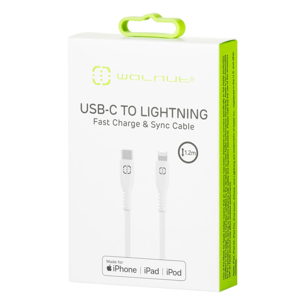 USB-C to Lightning Cable White 1.2m