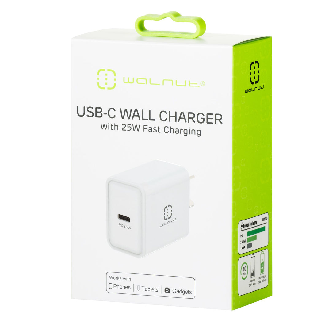 USB-C Wall Charger with 25W Fast Charging
